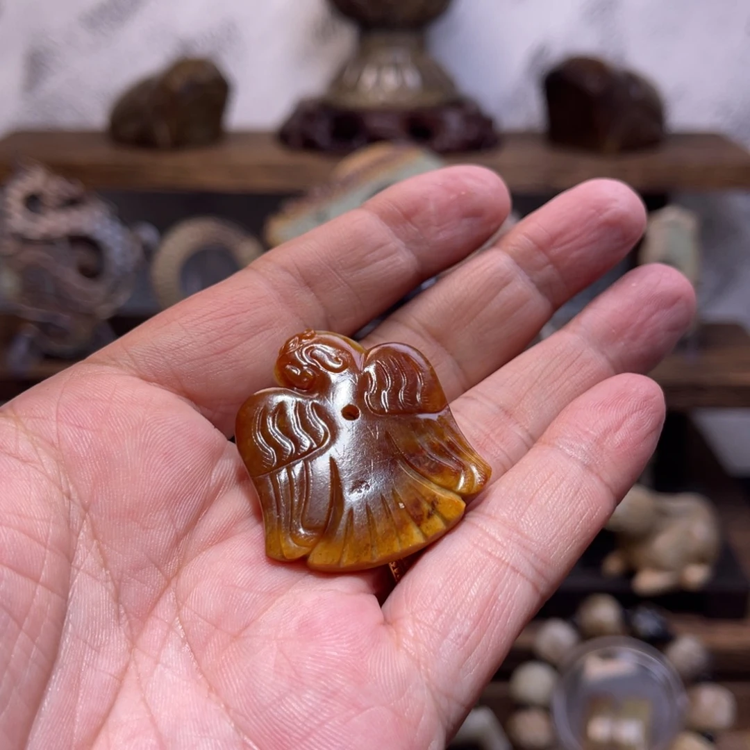 和田玉挂件未镶嵌关