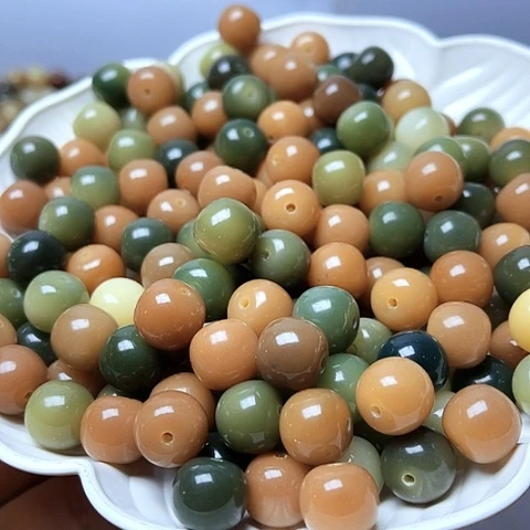 吊坠白玉菩提白玉菩提12精品多宝桶30颗卡灯牌宠20颗