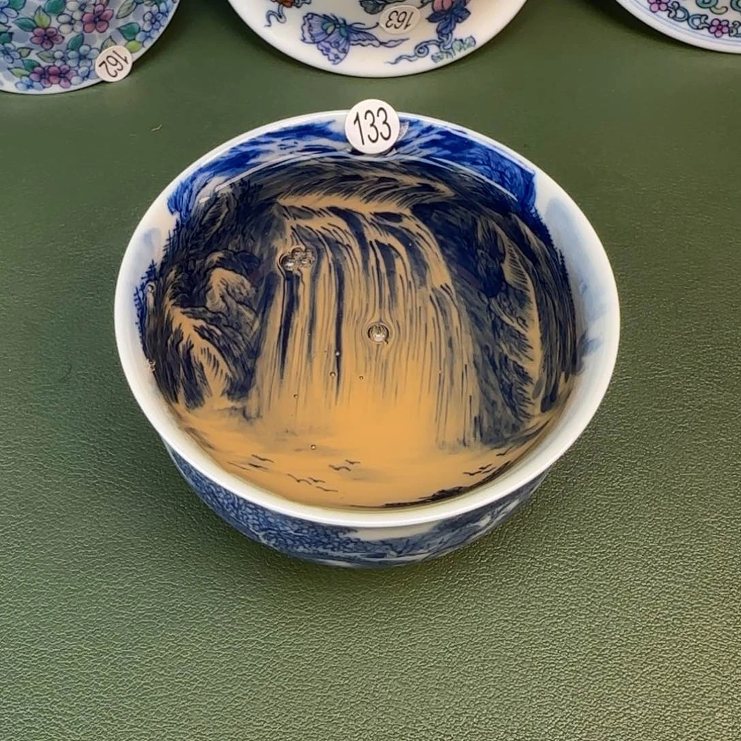 彦祖纯手工手绘茶具133