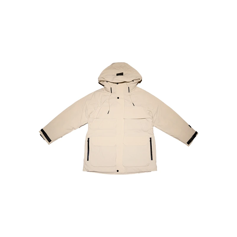 【U.M】连帽冲锋保暖羽绒服男女同款