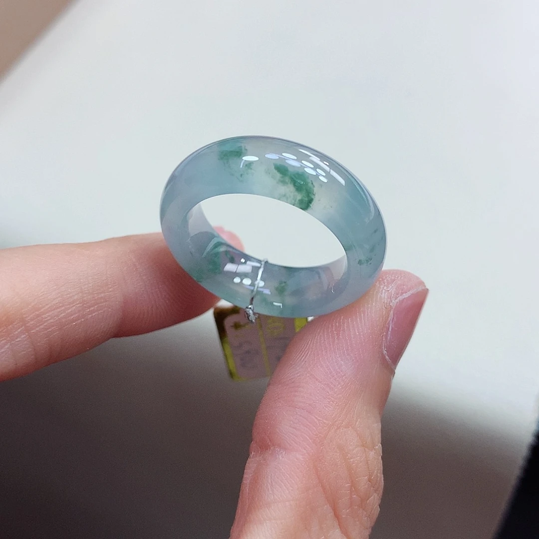 未镶嵌戒指翡翠19-20号
