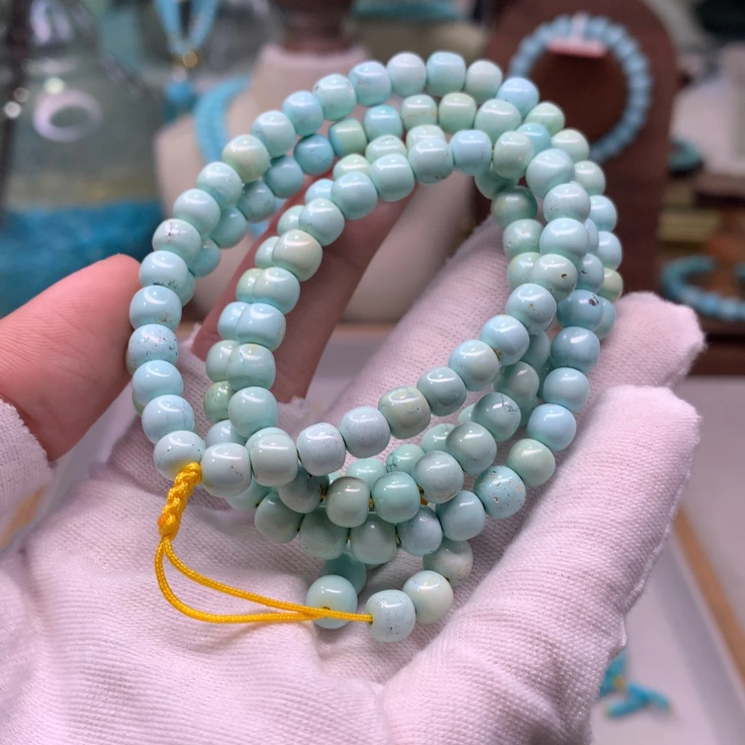 绿松石配饰未镶嵌演****导