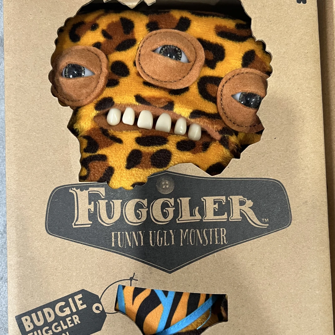 萌牙怪兽牙齿玩偶丑萌搞怪毛绒公仔生日礼物