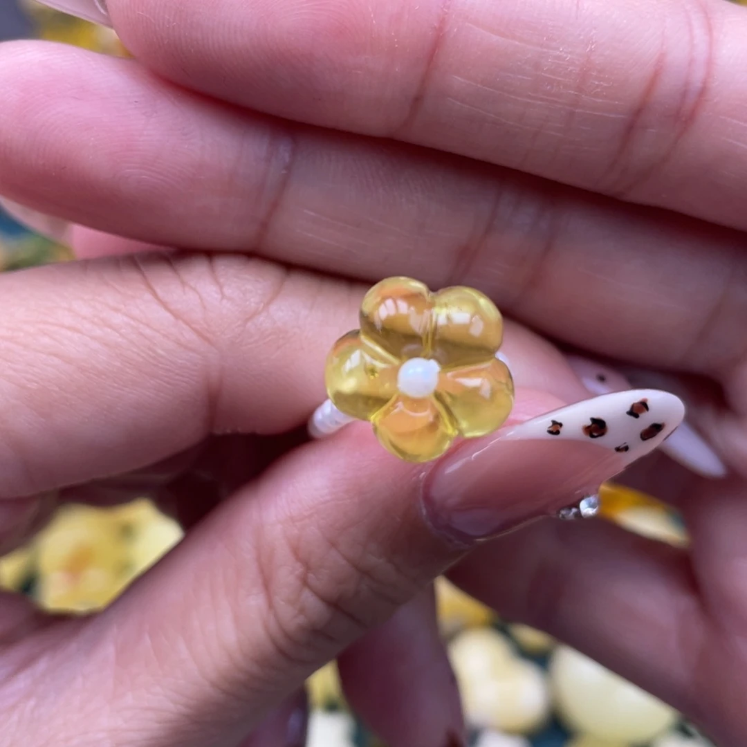 裸石琥珀未镶嵌蜜蜡