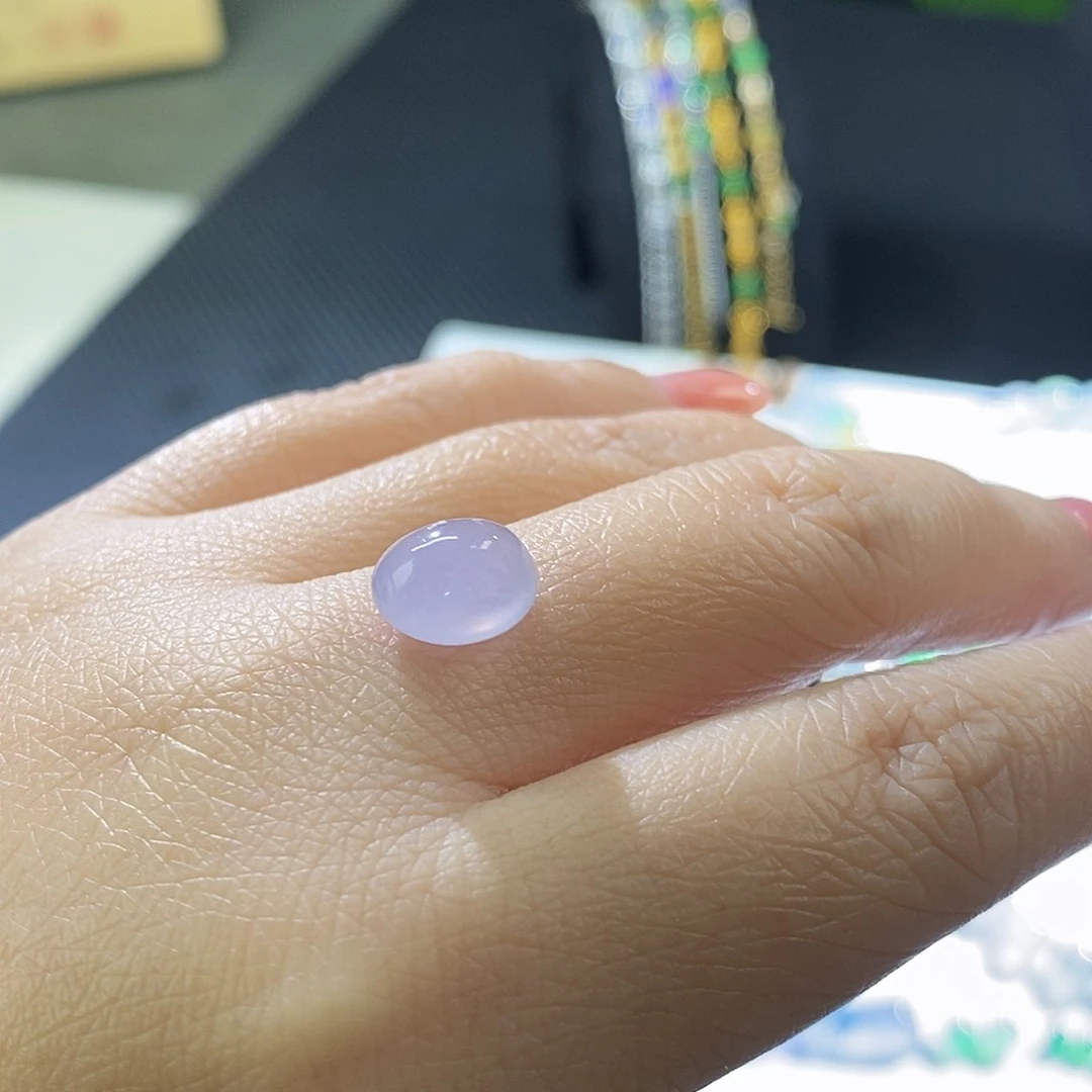 翡翠把件未镶嵌蓝*灵买断