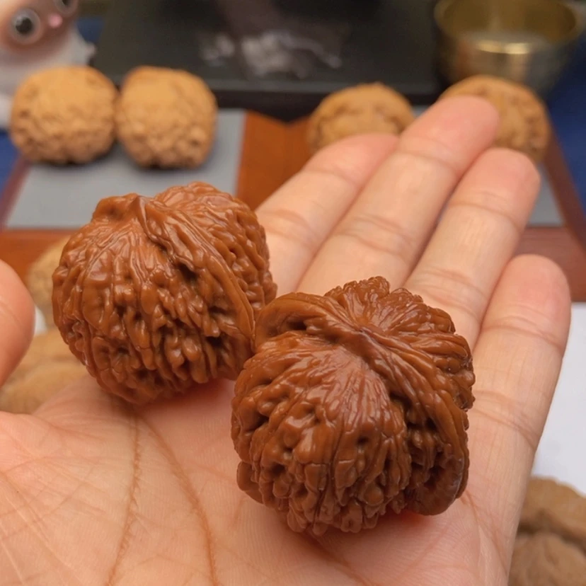 【闪购商品】文玩核桃把件众*淼37楼子