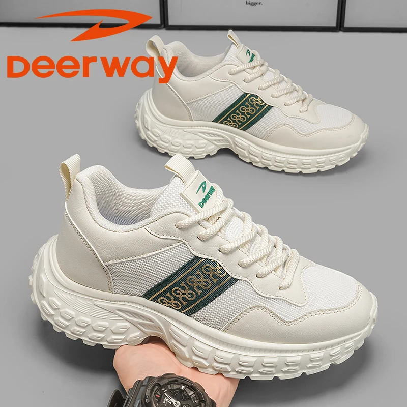 德尔惠潮鞋时尚新款男士潮流百搭防滑耐磨舒适透气青少年运动男鞋