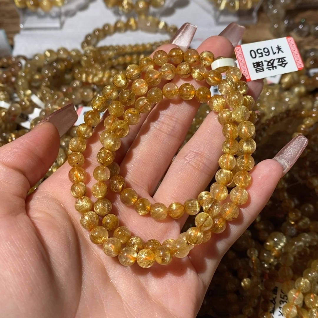 萌***手链发晶未镶嵌一