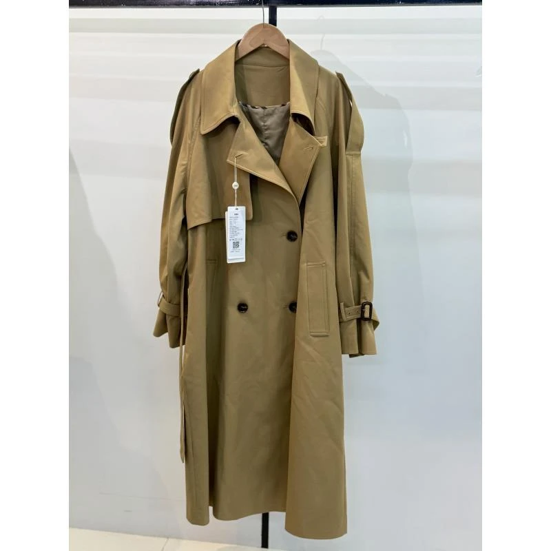 气质长款时尚风衣外套（2422603-1064）