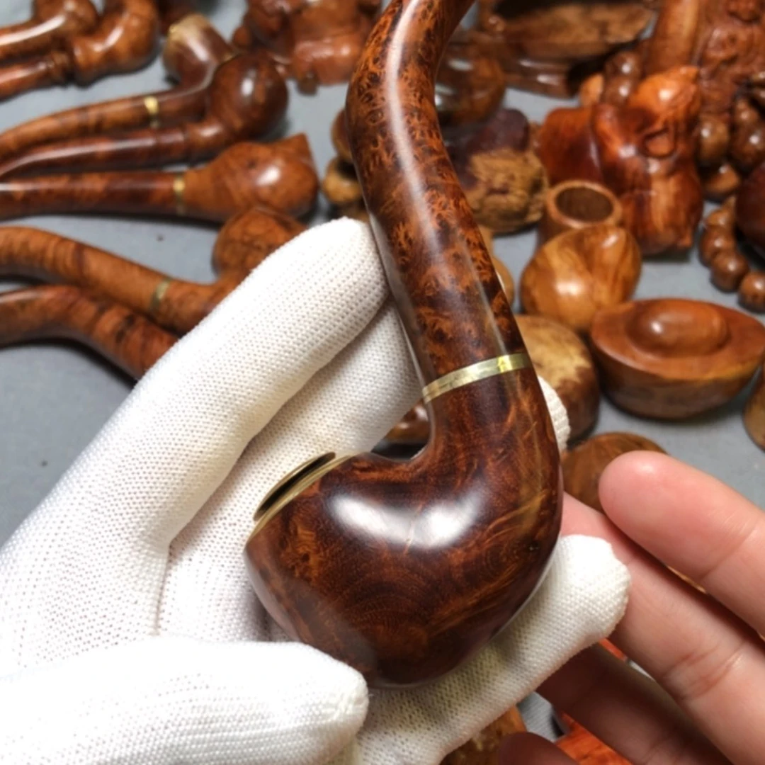 【闪购商品】木麻梨疙瘩火琉璃手把