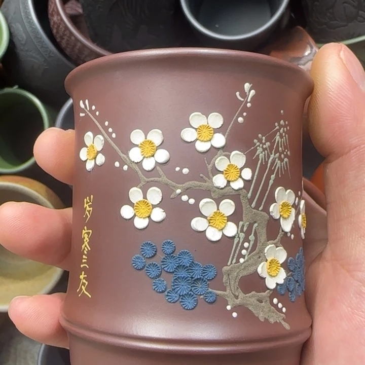 茶杯紫砂全手工制作工艺
