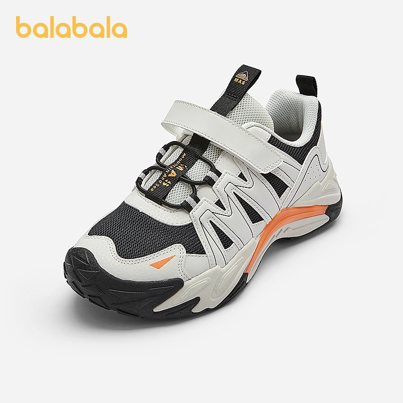 巴拉巴拉童鞋儿童运动鞋男童春秋拼接网布透气老爹鞋时尚舒适户外