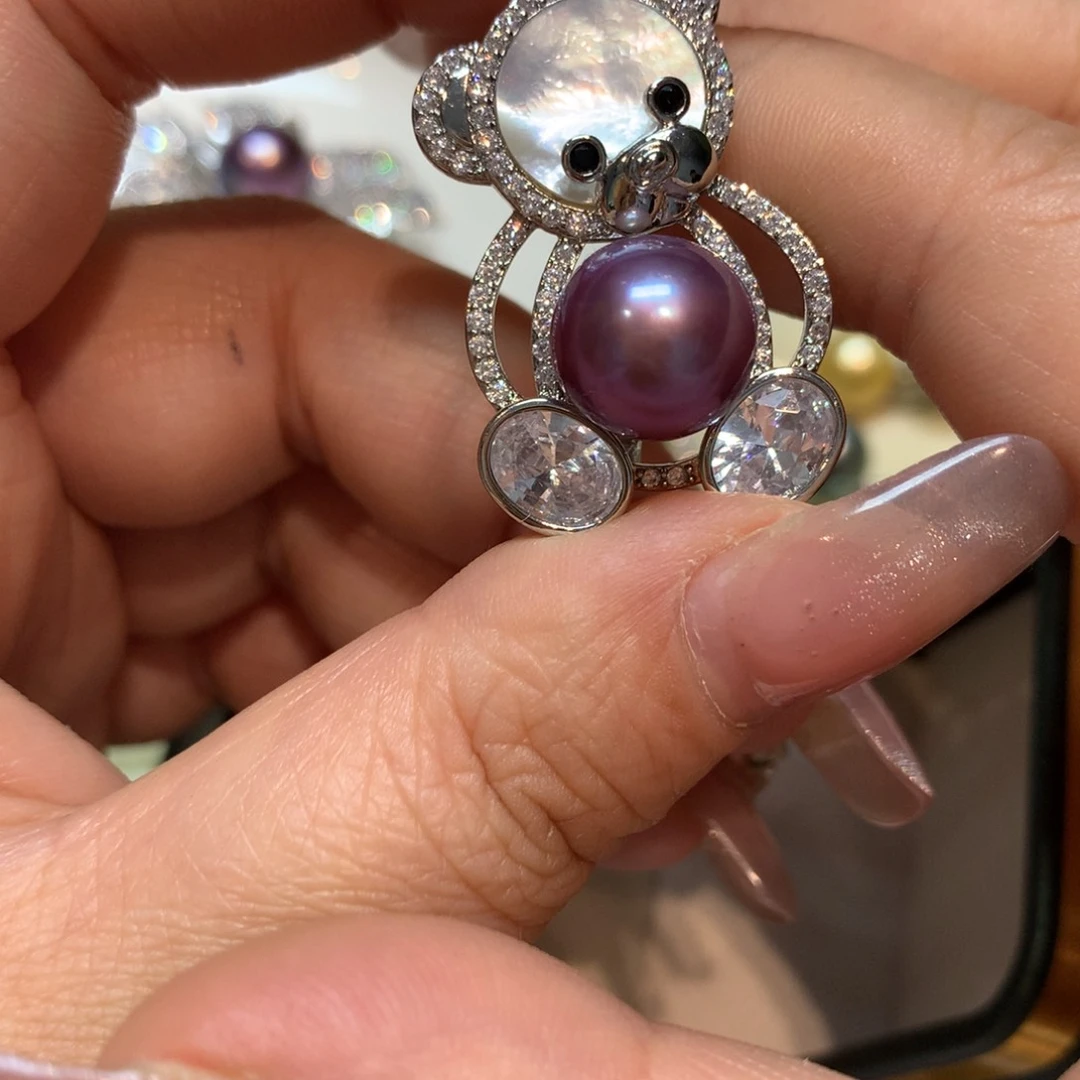 淡水珍珠胸饰未镶嵌