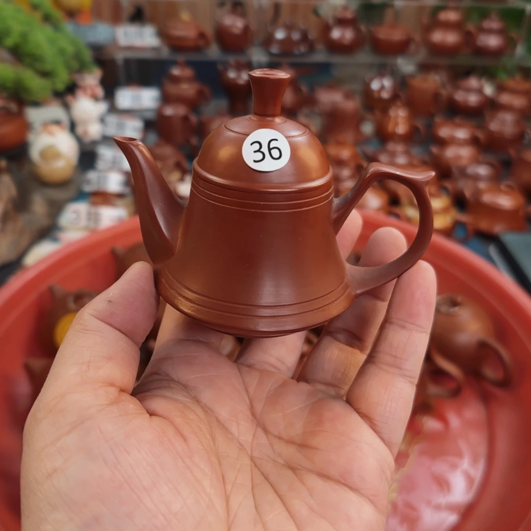 斤***来朱泥茶壶朱泥茶壶微瑕凤鸣60