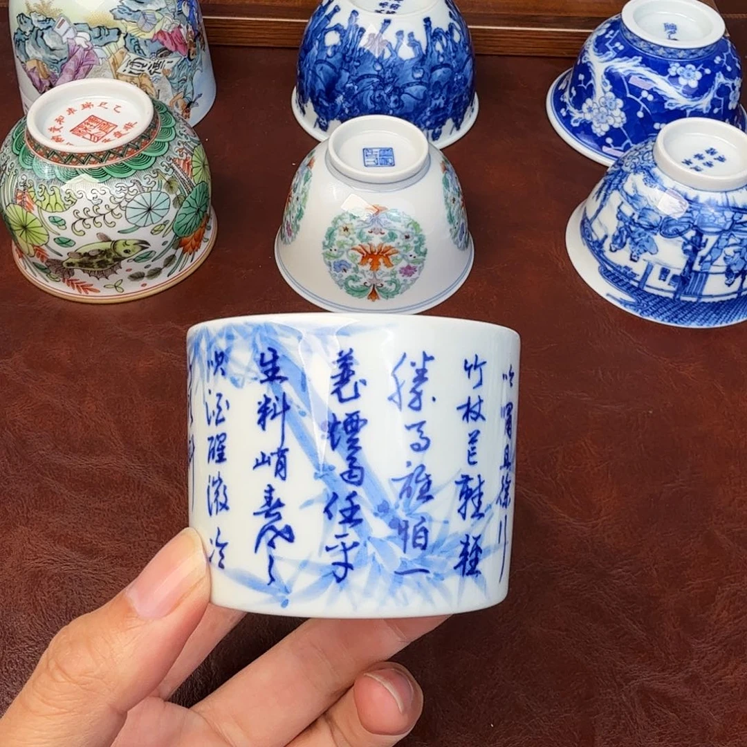 陶现代景德镇全手工全手绘陶瓷