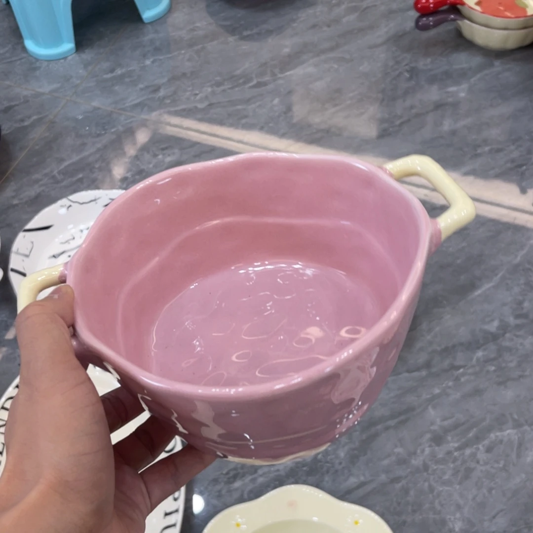 陶瓷微瑕餐具介意勿拍，满18飞！