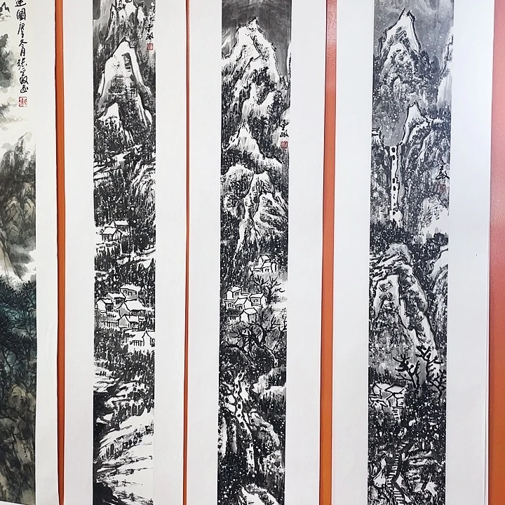 国画张圣敏先生纯手绘作品