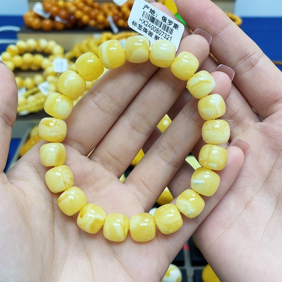 未镶嵌蜜蜡珠宝奇石丰**爸11.7mm瑕