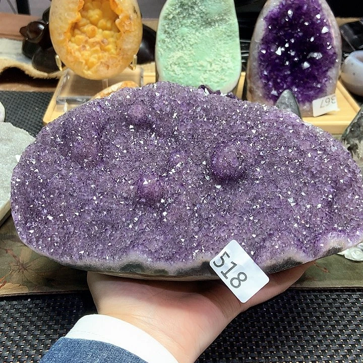 紫晶大型摆件（非配饰）未镶嵌