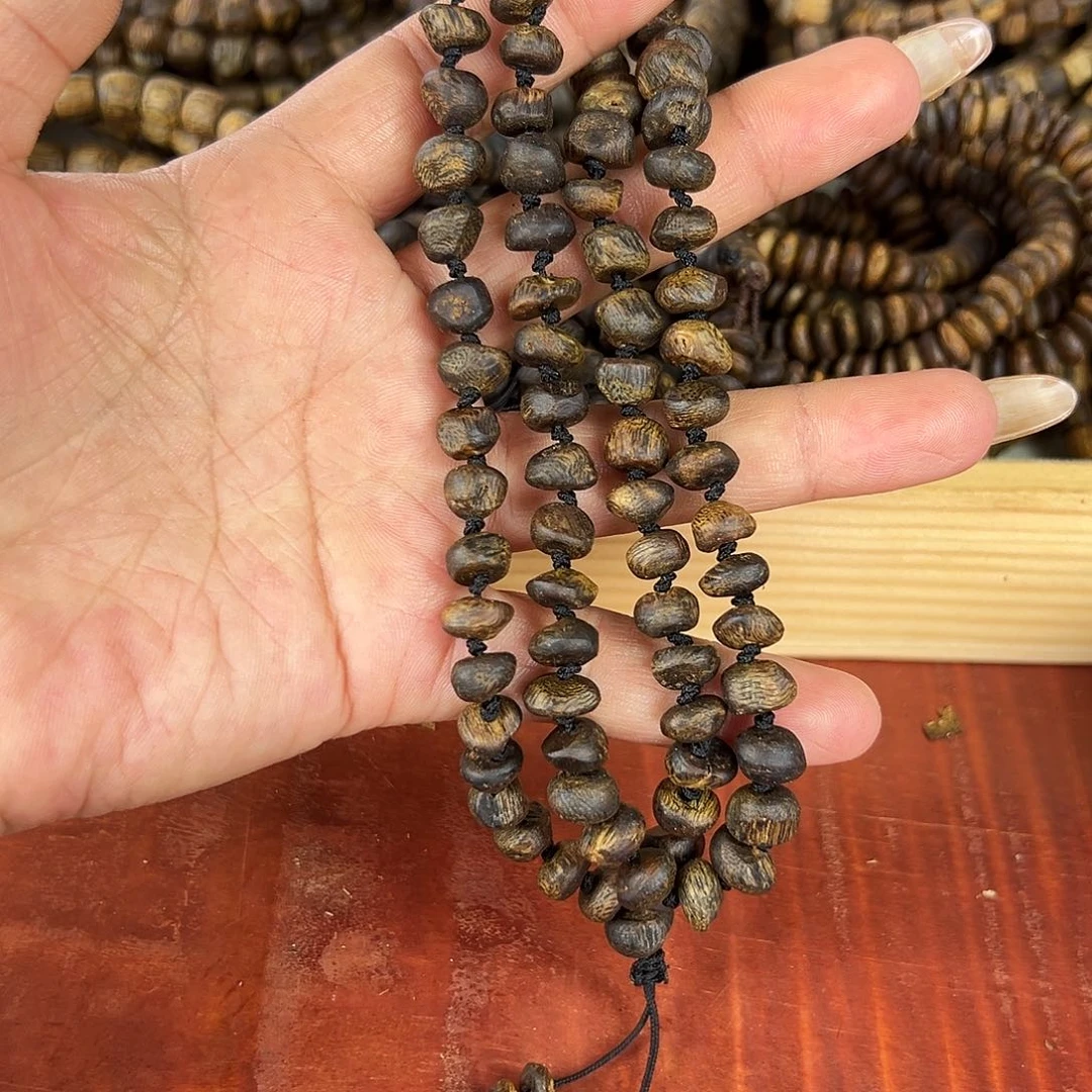 沉香沉香碎屑树丁多圈沉水设计款18g