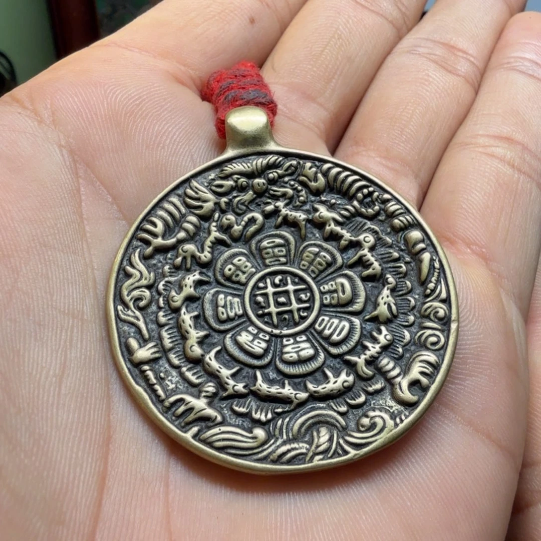 藏传精美的小九宫牌