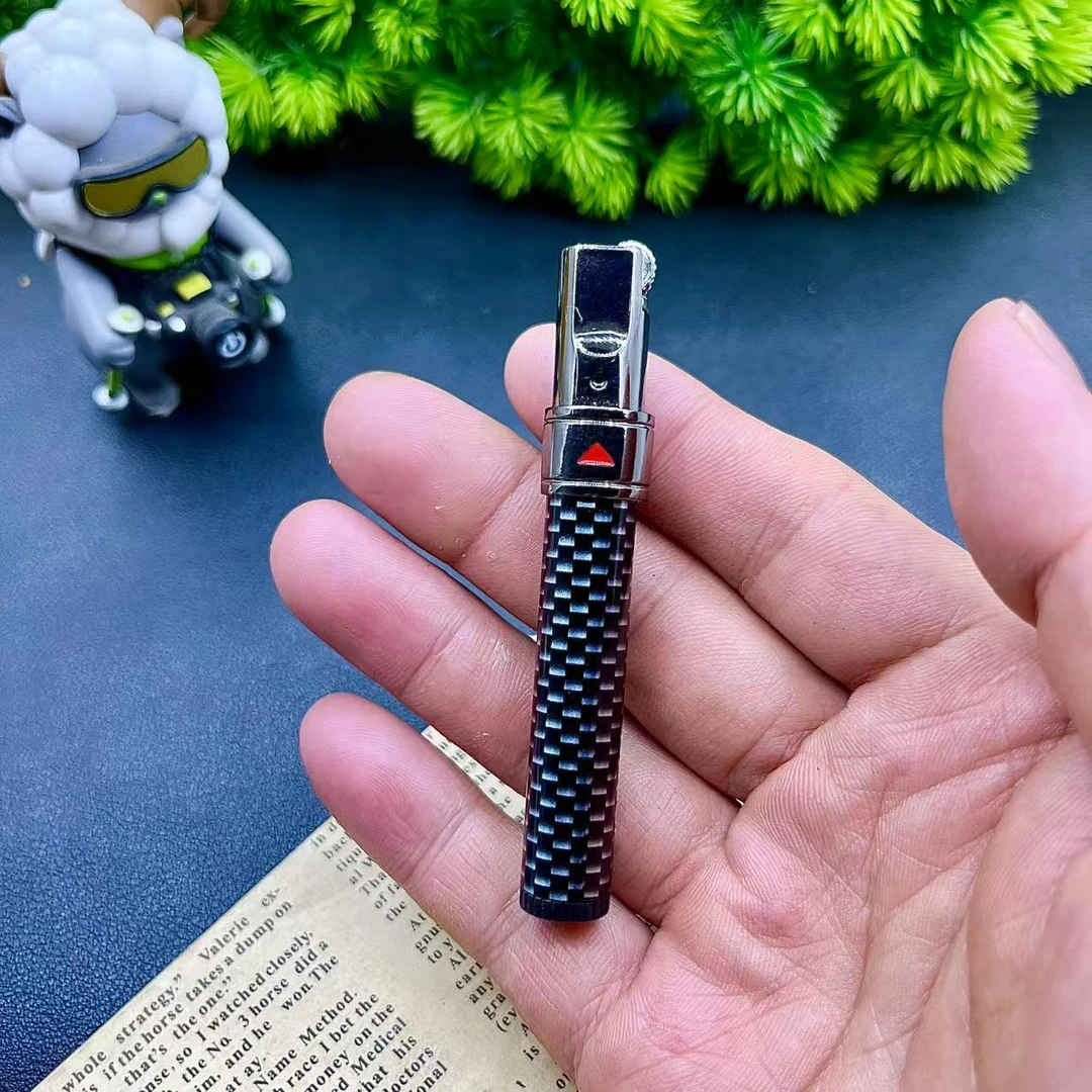 细款充气打火机经典砂轮充气打火机细长高档个性金属高颜值包邮
