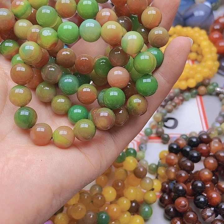 【闪购商品】玛瑙/玉髓未镶嵌珠宝半成品袁****i