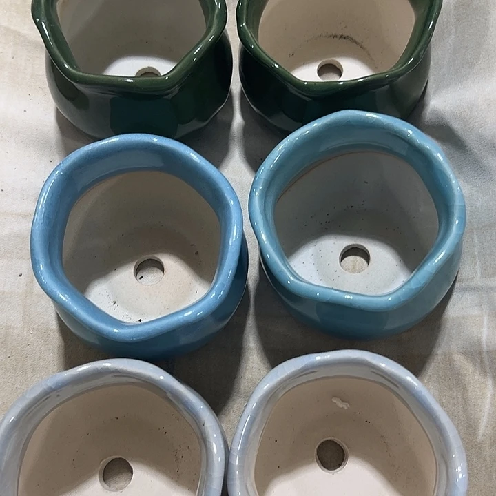 微瑕陶瓷花盆满9.9发