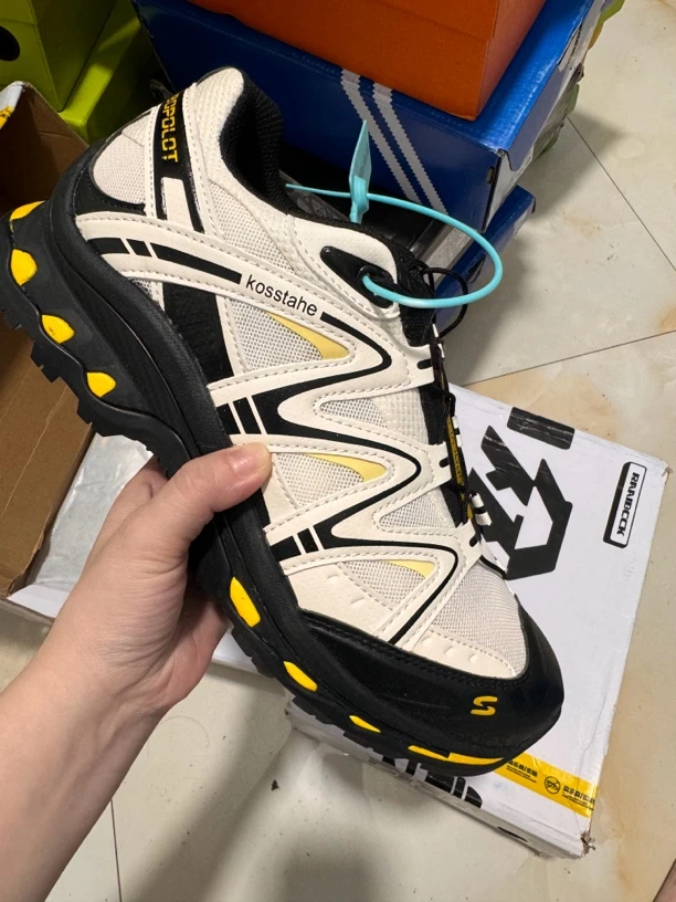 登山鞋圆头休闲风厚底时尚休闲鞋男鞋防滑低帮男士