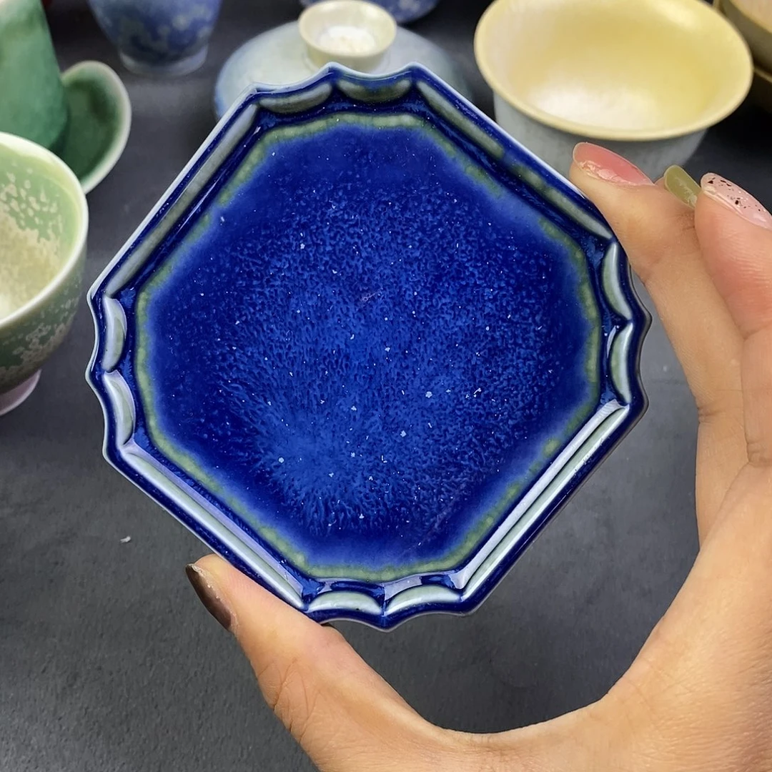 景德镇高温颜色釉杯垫