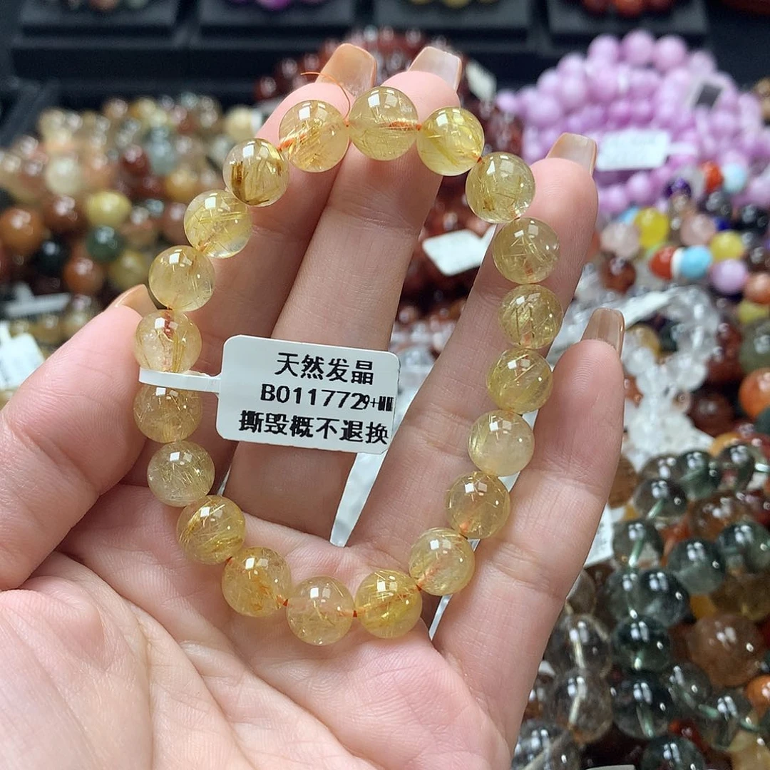 未镶嵌手链水晶，