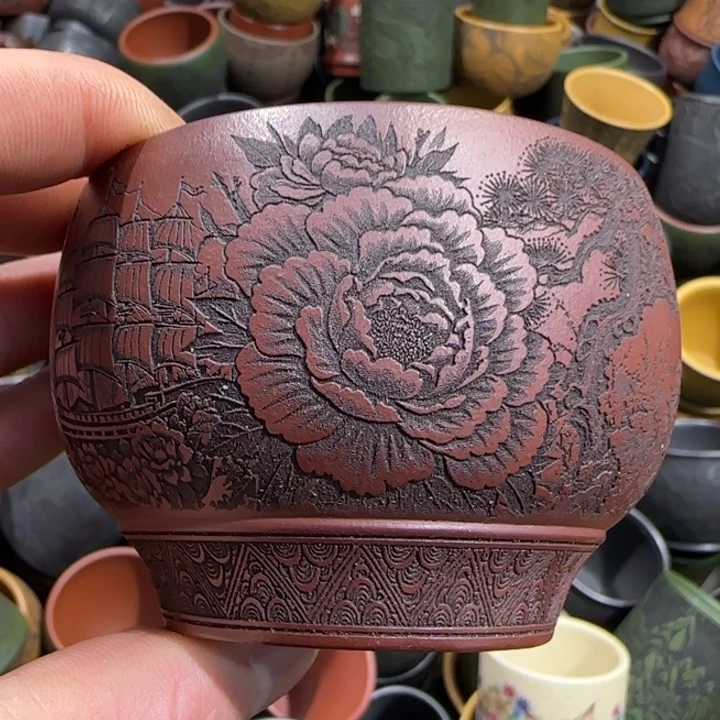 茶杯紫砂全手工制作工艺