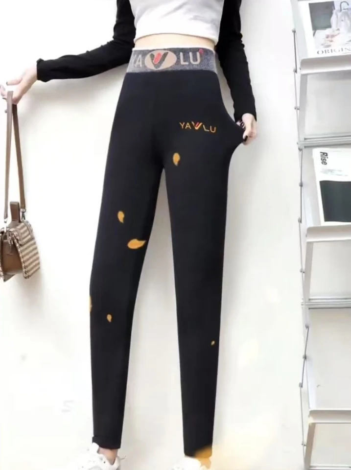 打底裤显瘦高腰裤百搭休闲弹力外穿秋冬时尚裤子