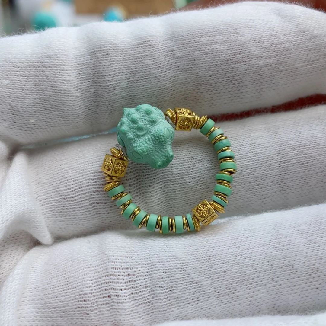 绿松石珠宝奇石未镶嵌