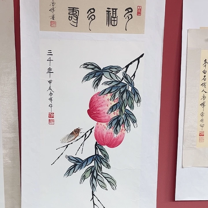 国画冯老师手绘作品