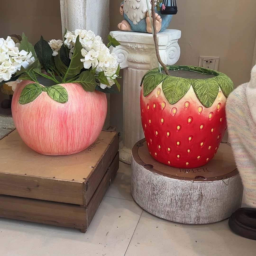 花园摆件红红火火