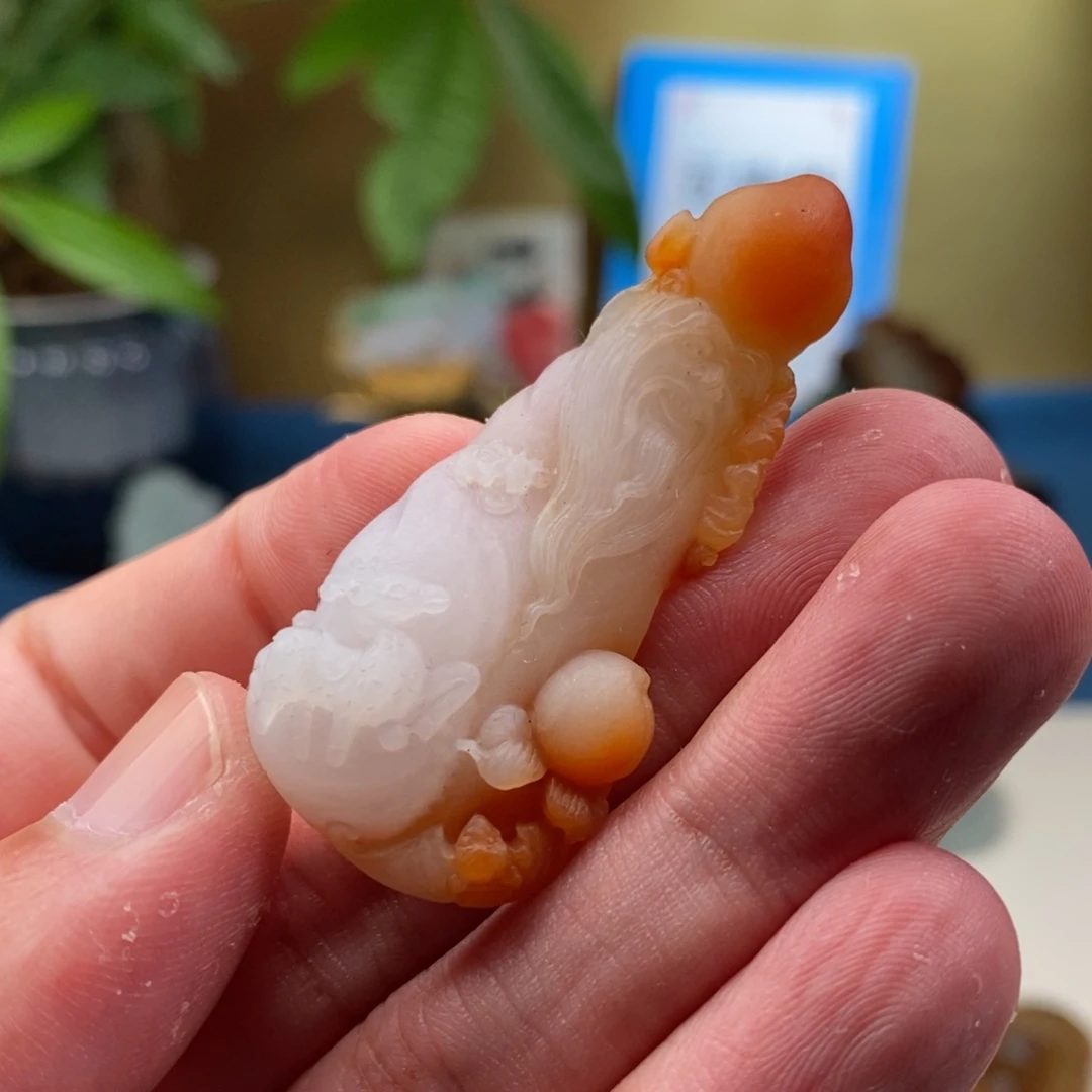 定制翡翠未镶嵌缅甸翡翠寿星