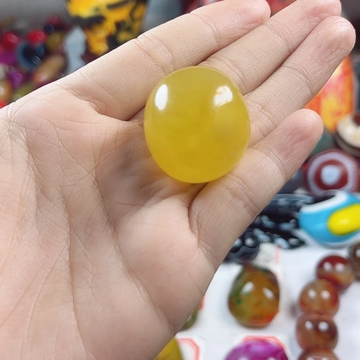 玛瑙/玉髓未镶嵌耳环