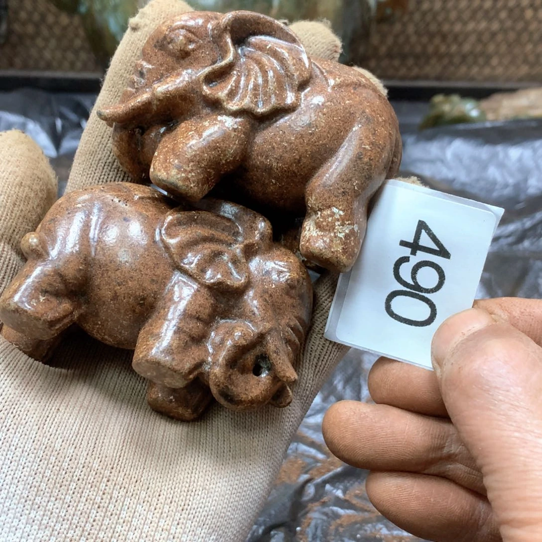 未镶嵌和田玉挂件老***馆