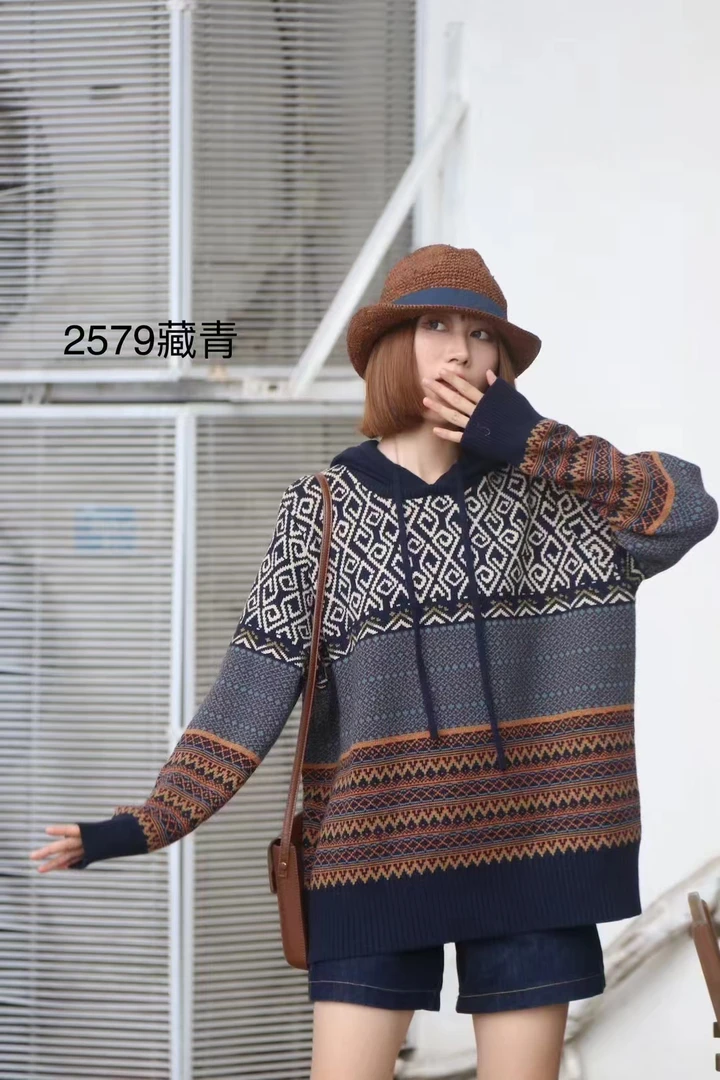 原宿风（再见时光）针织百搭保暖新品上衣毛衣