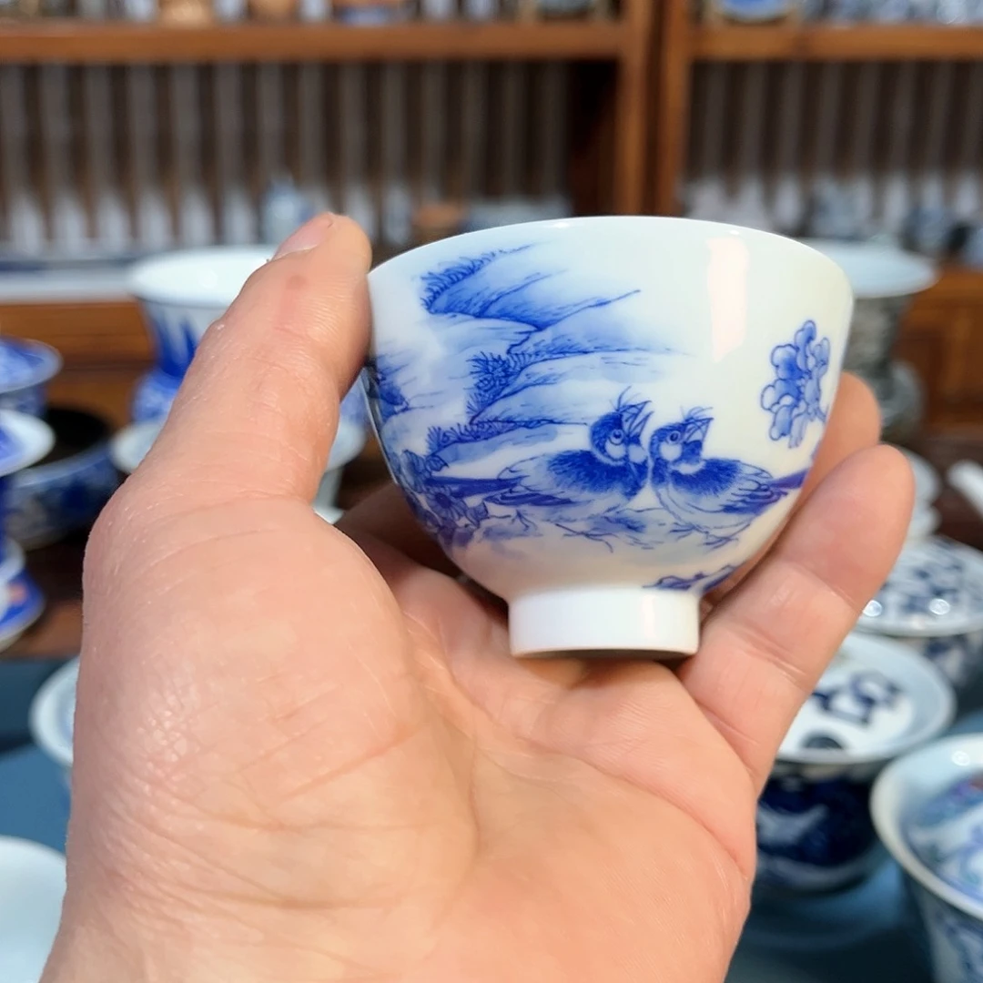 錡镇堂手工手绘杯