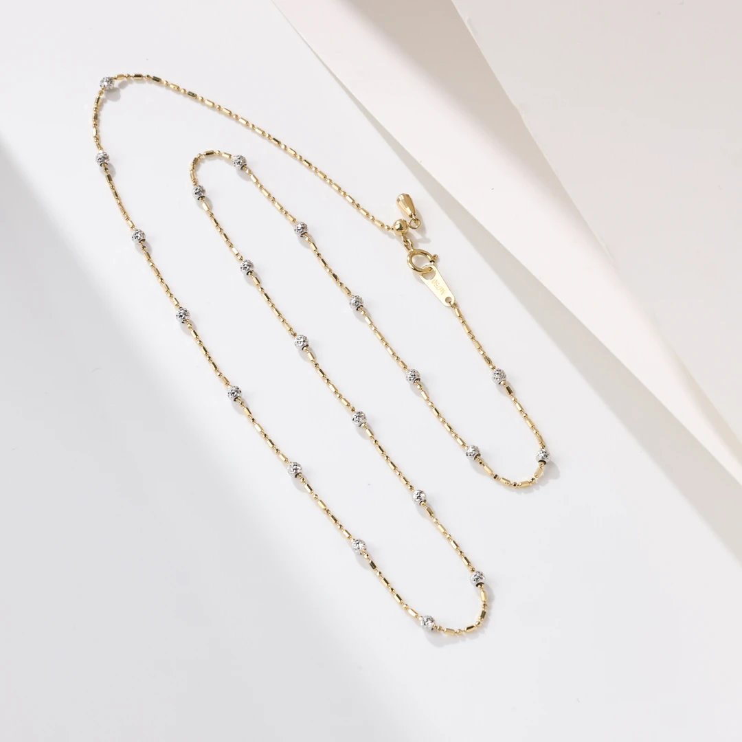 【举石臻选】TA0604-1331-169个性项链18k(一件/长约45cm)E