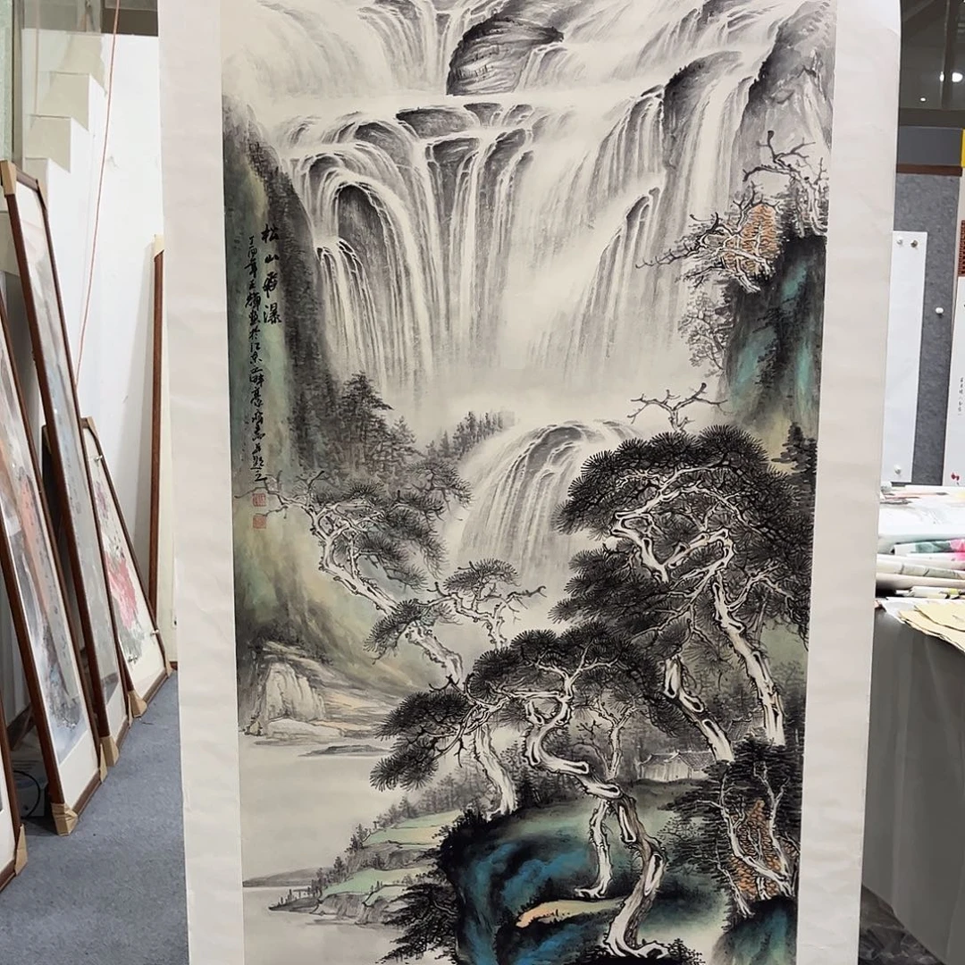 国画LT精品国画作品单幅任发