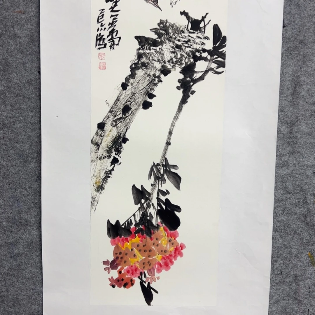 国画亲笔手绘原创作品