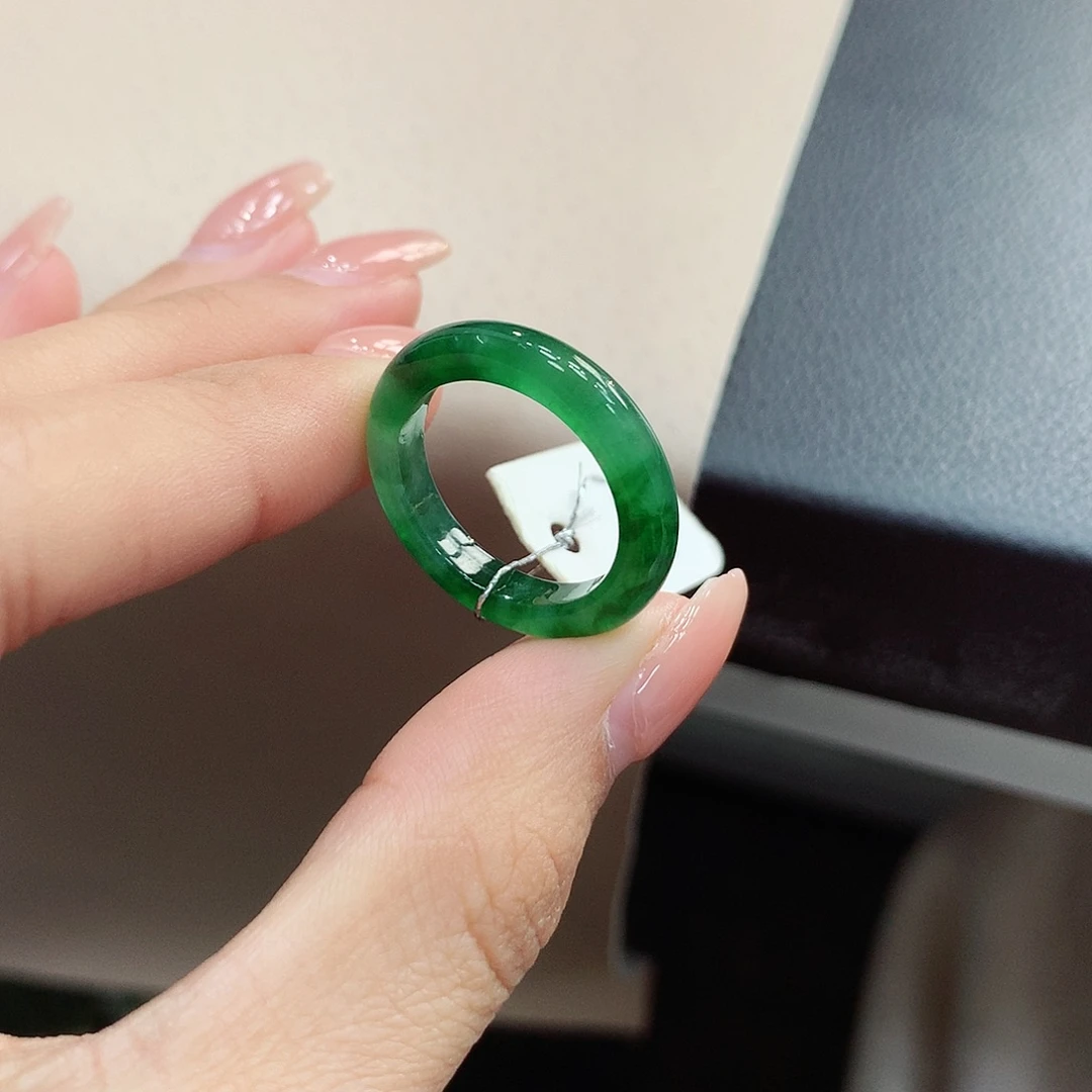 未镶嵌戒圈翡翠13.14号