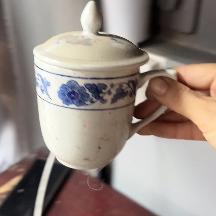 国营尾货骨瓷茶杯4.5高