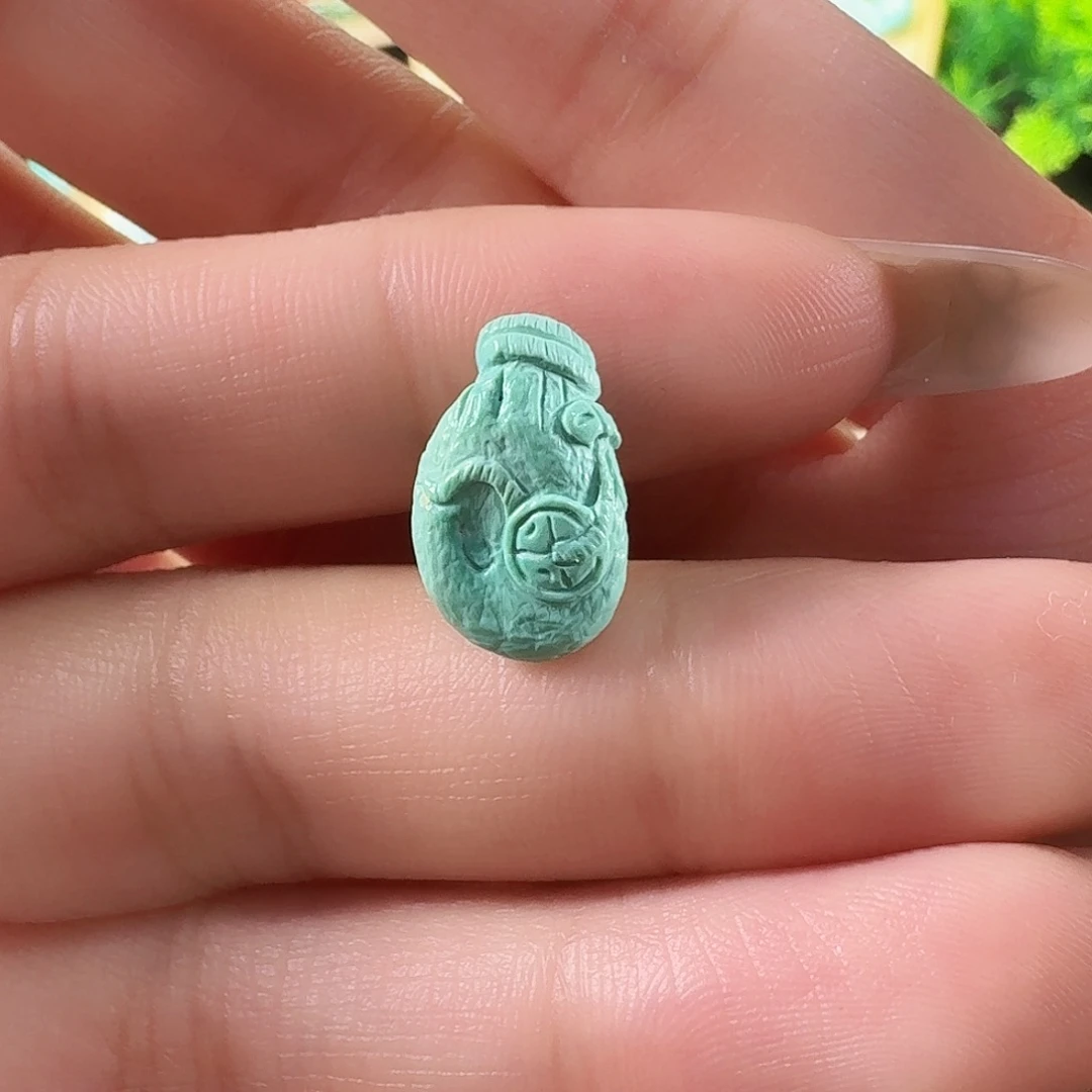 南红玛瑙未镶嵌吊坠(不含链)钱袋子