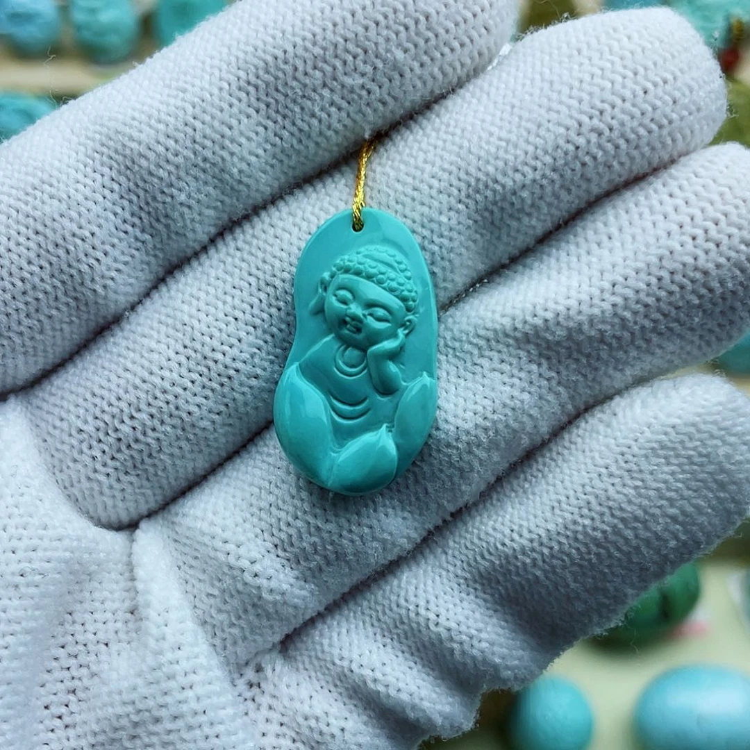 未镶嵌绿松石珠宝奇石