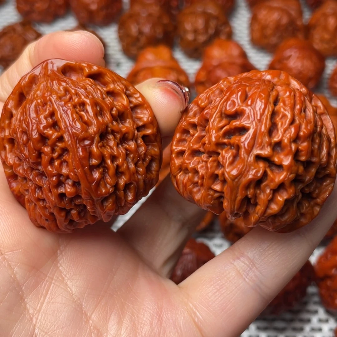 桃核吊坠文玩核桃 手把件 南将石 40