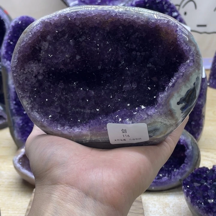 未镶嵌大型摆件（非配饰）紫晶